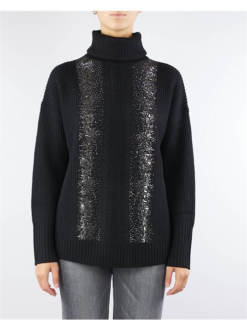 Ribbed wool turtleneck sweater Max Mara Studio MAX MARA STUDIO | Sweater | ORCA2